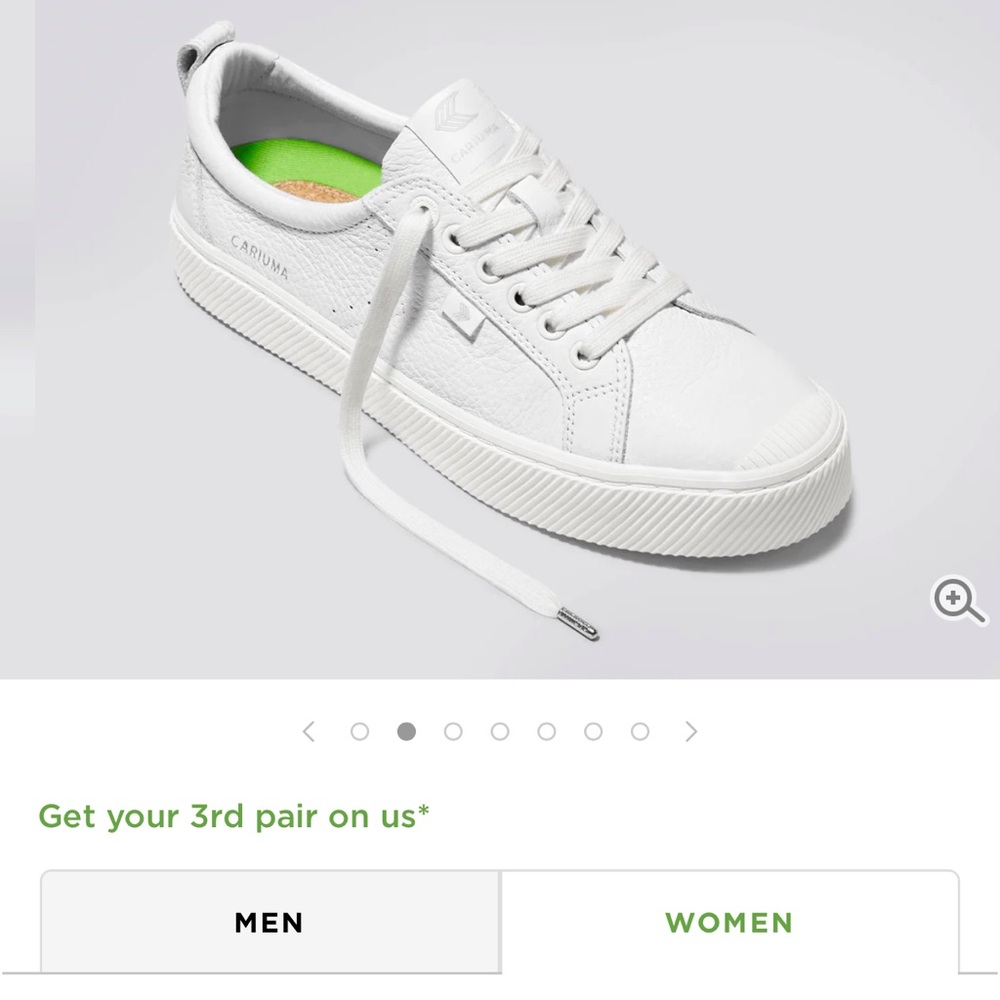 White Women's Sneakers Cariuma
